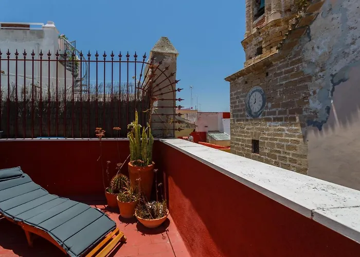 شقة Atico De Franceses By Cadiz4rentals *